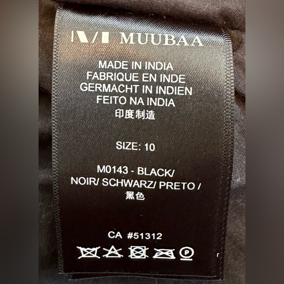 MUUBAA Genuine Leather Jacket size 10 - Picture 6 of 6